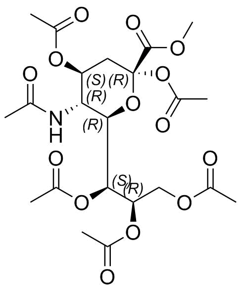 N-Acetylneuraminic Acid Methyl Ester 2,4,7,8,9-Pentaacetate